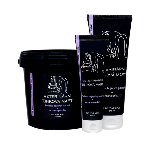 Veterinary zinc ointment