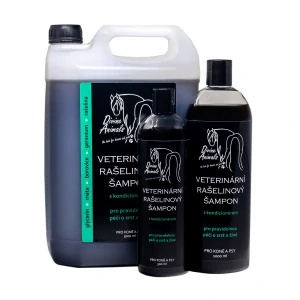 Veterinary peat shampoo