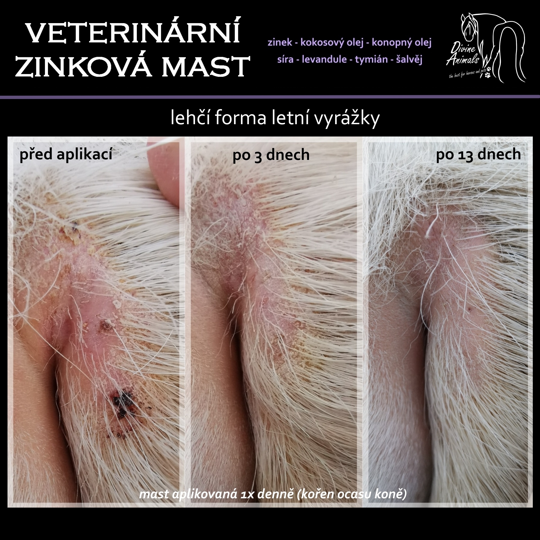 Veterinary zinc ointment