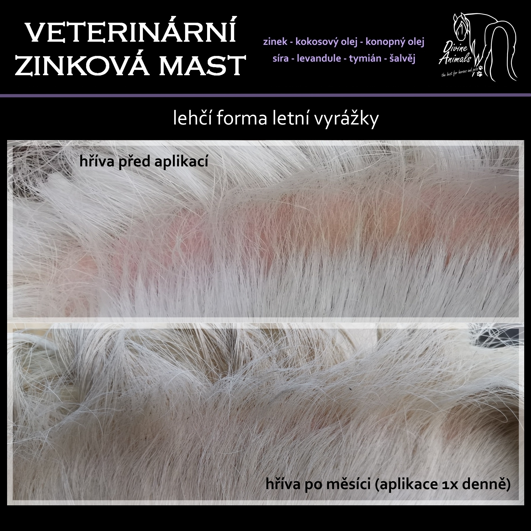 Veterinary zinc ointment